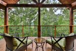 Master bedroom private deck